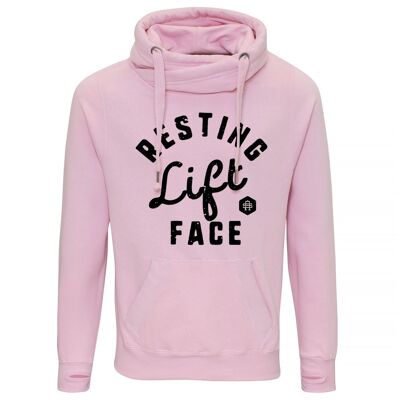 Resting Lift Face - Crossover Hoodie