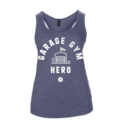 Garage Gym Hero - Camiseta sin mangas para mujer