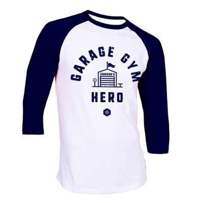 Garage Gym Hero - T-shirt de baseball