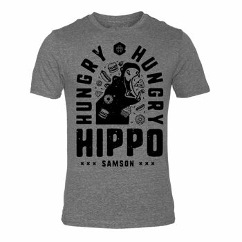 Hungry Hungry Hippo - T-shirt Triblend