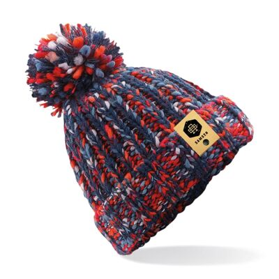 Gorro Twister Pom Pom - Campfire