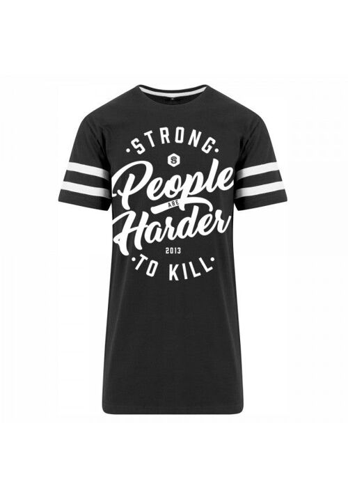 Strong people are harder to kill 2.0 - stripe tee