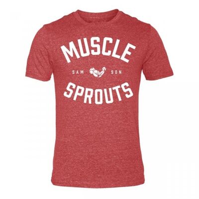 Muscle sprouts - triblend tee