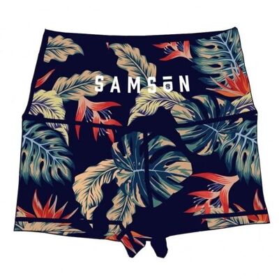 Midnight jungle - booty shorts