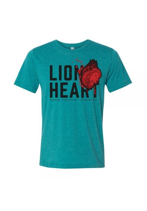 Lion heart - triblend tee