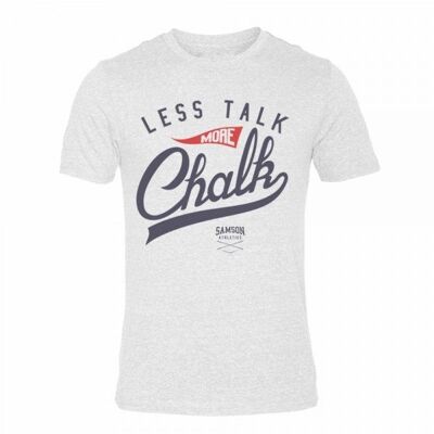 Less talk more chalk - triblend tshirt