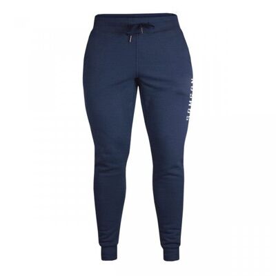 Ladies tapered jogging pants - navy