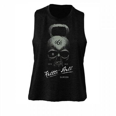 Kettle hell - ladies crop tank