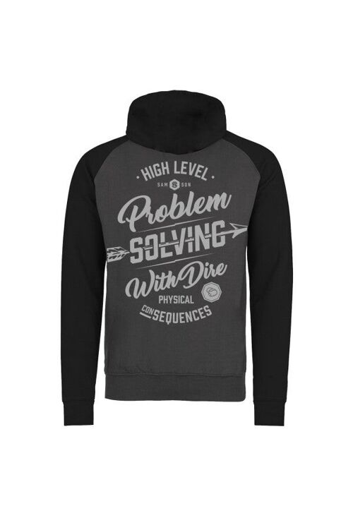 High level problem solving - baseball hoodie