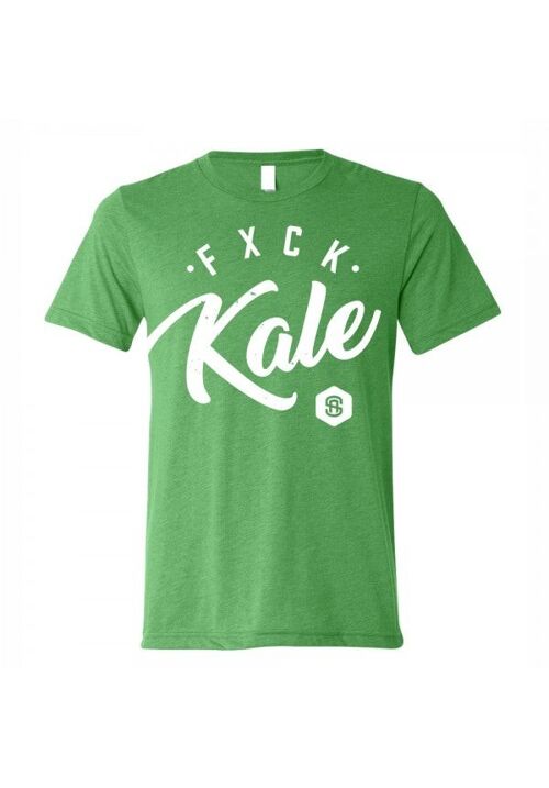 Fxck kale - triblend tee