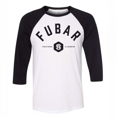 Fubar - baseball tee