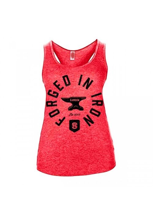 Forged in iron - ladies tank