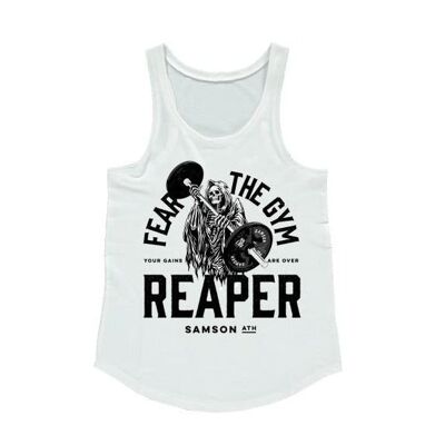 Fear the gym reaper - ladies racerback tank