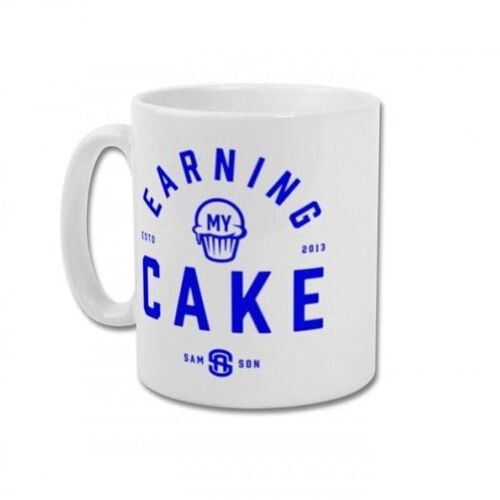 Earning my cake mug