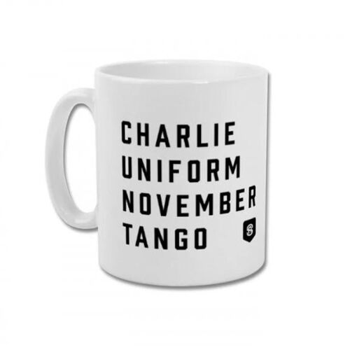 Charlie uniform november tango mug