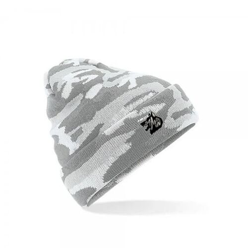 Camo beanie - arctic