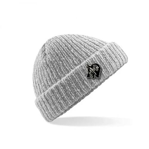 Beanie hat - light grey fleck