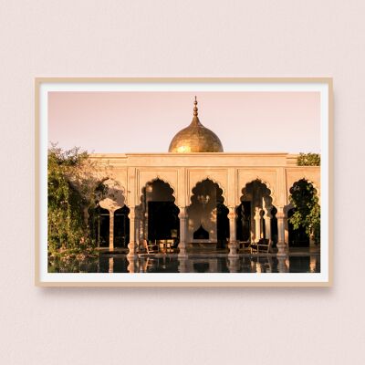 Poster / Photography - Palais Namaskar | Marrakech Morocco 30x40cm