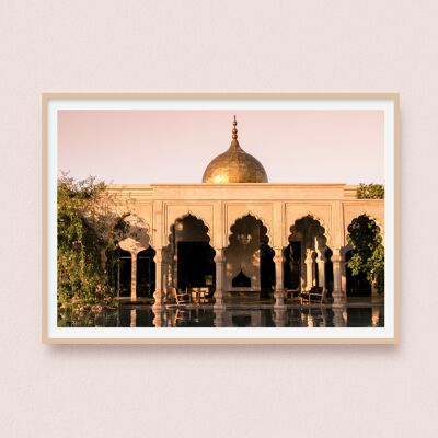 Affiche / Photographie  -  Palais Namaskar | Marrakech Maroc 30x40cm