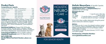 Neuro Care pour chats et chiens âgés 2