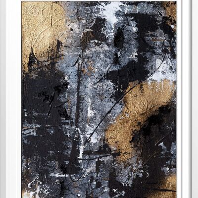 Chaos - M - 50x62.5cm - White