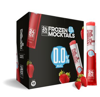 0,0% Daiquiri aux fraises 50-pack