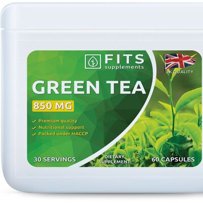 Green Tea 850mg capsules