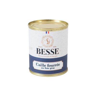 Caille désossée fourrée 30% foie gras