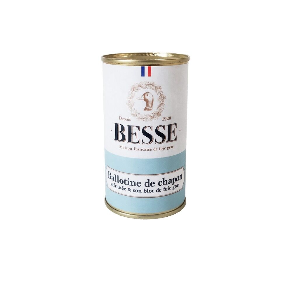 Safran Capon Ballotine 20% Foie Gras