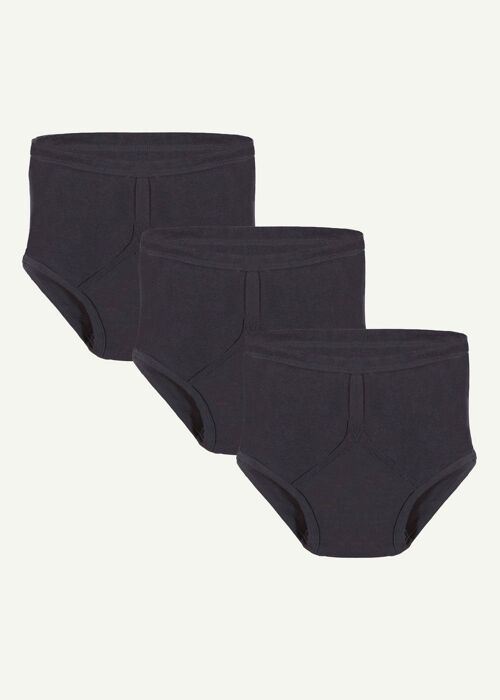 PACK OF 3 Mens Y-Front with Built In Absorbent Pad Reusable (400ml)
