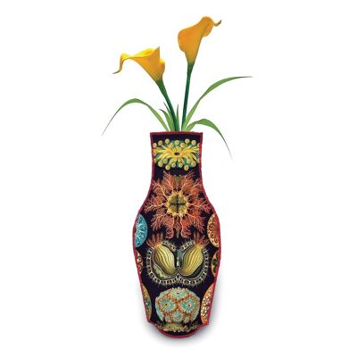 Haeckel fabric vase