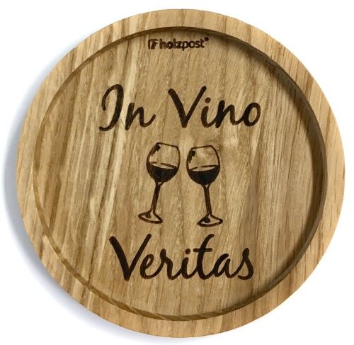 Untersetzer "In Vino Veritas"
