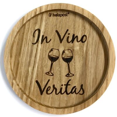 Sottobicchiere "In Vino Veritas"