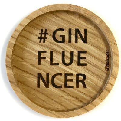 Sous-verre "#GINFLUENCER"