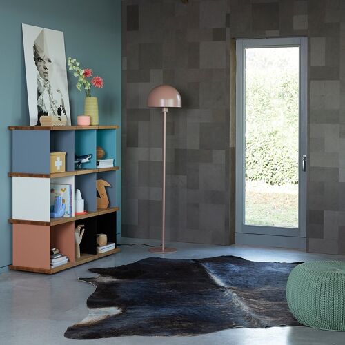 Leather tiles mixed Lava