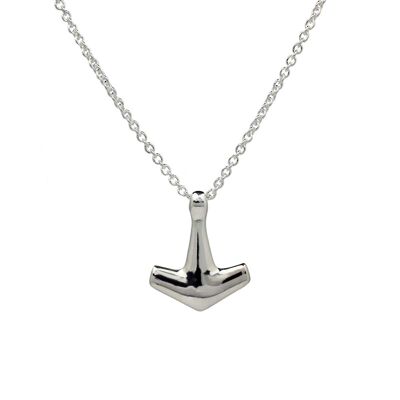 Collier Arch Hammer - Chaîne en argent sterling 42cm mince