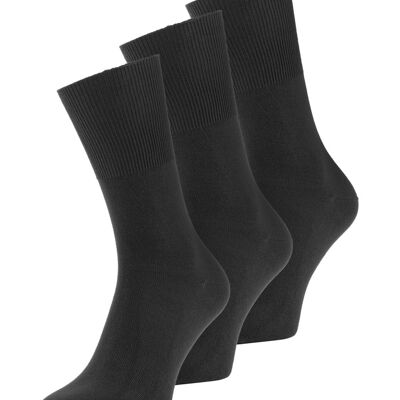 Modal antipress sokken 3 paar antraciet