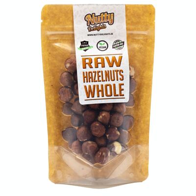 Raw Whole Hazelnuts