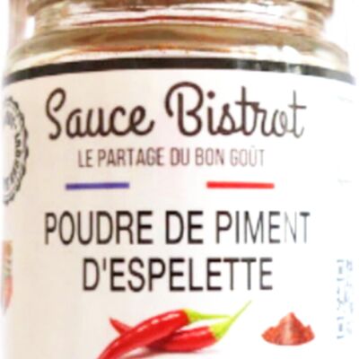 Poudre de Piment d'Espelette Chaud mais ne pique pas ...