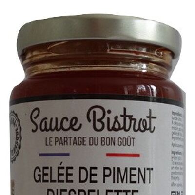 Gelée de piment d'Espelette  Foie gras, fromage brebis,...