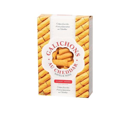 Galichons au Cheddar Saveur Noix 125 g