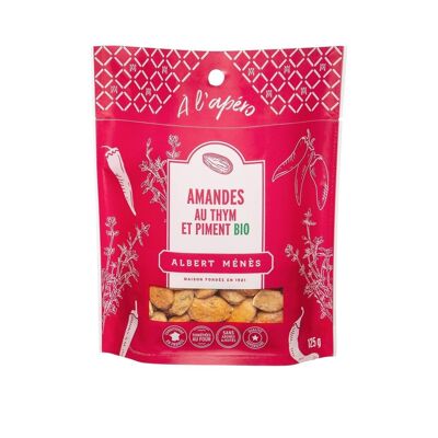 BIO Almonds with Thyme and Pepper 125 g