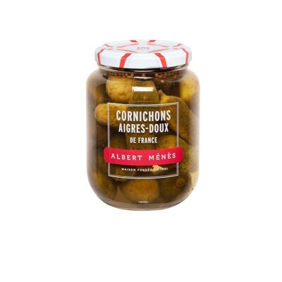 Sweet and sour pickles from France 425 g