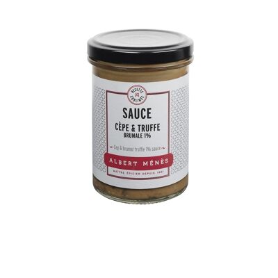 Sauce aux Cèpes et Truffe Brumale 1% - 190 g