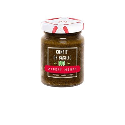 ORGANIC Confit of Basil 90 g