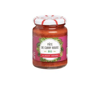 BIO Pâte de Curry Rouge 85 g