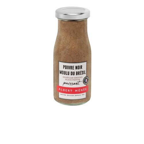 Poivre Noir Moulu du Brésil 75 g