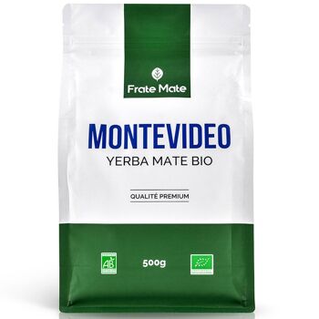 Maté Vert Bio Montevideo -  yerba maté Fine - 500g - Fraté Maté 1