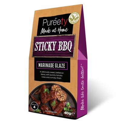 Pureety SIN GLUTEN Sticky BBQ Glaze 40g