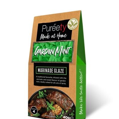 Pureety SANS GLUTEN Garniture de marinade à la menthe du jardin 40g